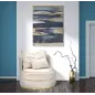 OBRAZ NA PŁÓTNIE DARK BLUE 60X2,7X80 cm